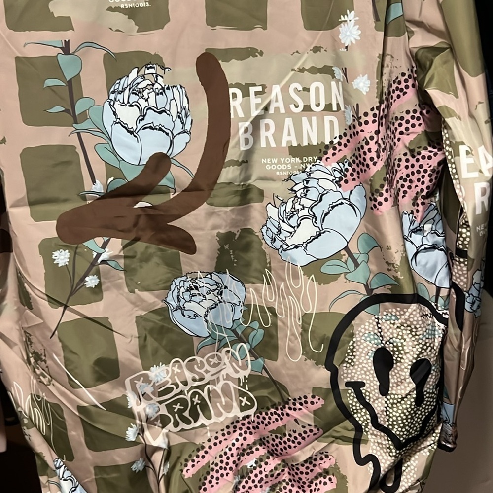 Unisex REASON Windbreaker Hooded Jacket - Picture 5 of 9